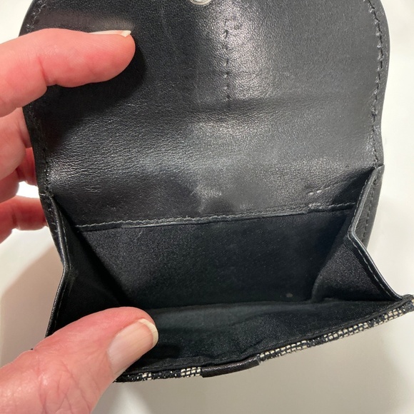 Dior compact navy trotter wallet - Picture 5 of 7